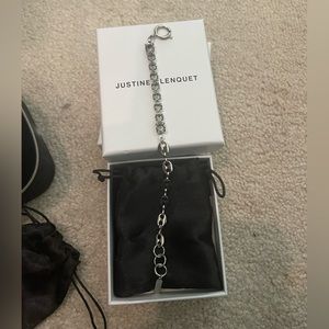 Justine Clenquet bracelet (pouch and box included)